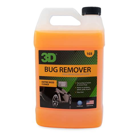 Car Bug Remover Spray For Dried Bugs, Sap, & Tar | 3D Car Care