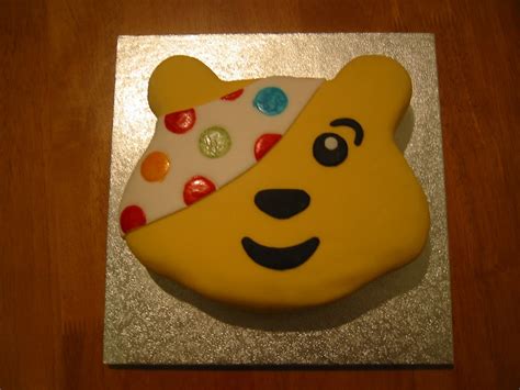 1st Pudsey Cake | Children in need cakes, How to make cake, Celebration ...