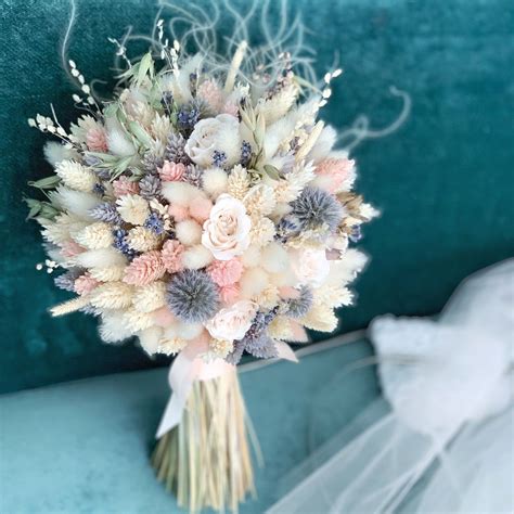 Bridal Bouquet Preserved and Dried Flowers, Wedding Bouquet ...