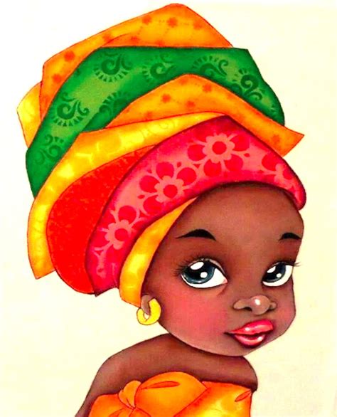 klela - People - Young African Girl Black Girl Cartoon, Girls Cartoon ...