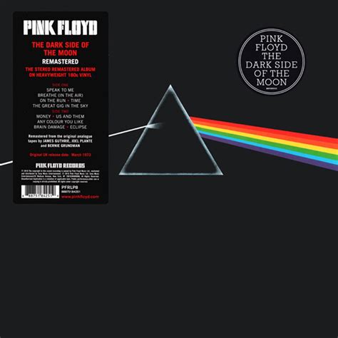 Pink Floyd ‎– The Dark Side Of The Moon