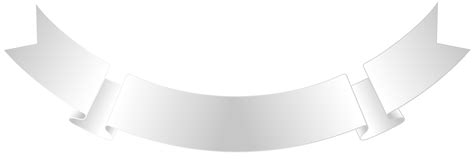 White Banner Clip Art PNG Image | Gallery Yopriceville - High-Quality ...