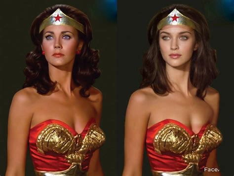 Lynda Carter and Jessica Altman as Wonder Woman by rms19 on DeviantArt