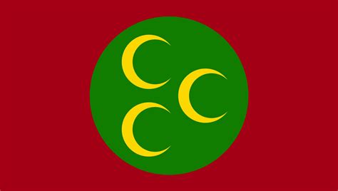 The flag of the Ottoman Empire : r/notinteresting