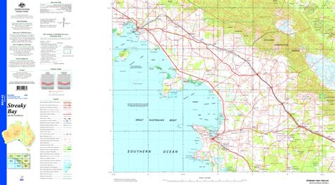 Streaky Bay SI53 - 02 map by Geoscience Australia | Avenza Maps