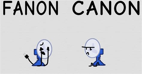 Fanon VS Canon by Television1 on DeviantArt