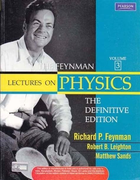 The Feynman Lectures On Physics, The Definitive Edition (Volume - 3 ...