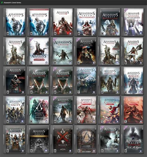 Assassin's Creed Games in Order & Ranked [LATEST UPDATE 2024]