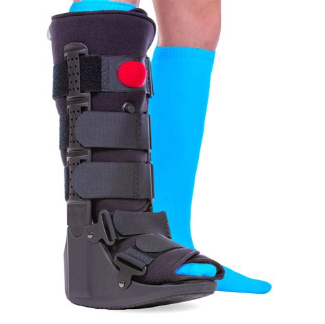 Buy BraceAbility Tall Pneumatic Walking Boot | Orthopedic CAM Air ...