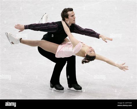 Canada's Jessica Dube and Bryce Davison perform their pairs free ...