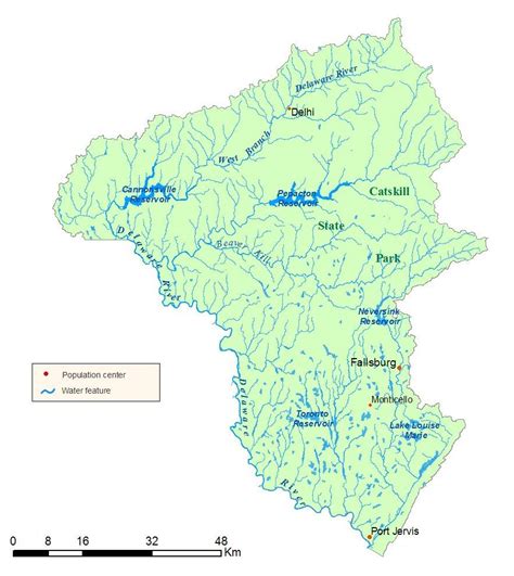 Delaware River Watershed Map - NYS Dept. of Environmental Conservation