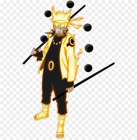 naruto six paths sage mode PNG image with transparent background | TOPpng