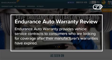 Endurance Auto Warranty Reviews - Is it a Scam or Legit?