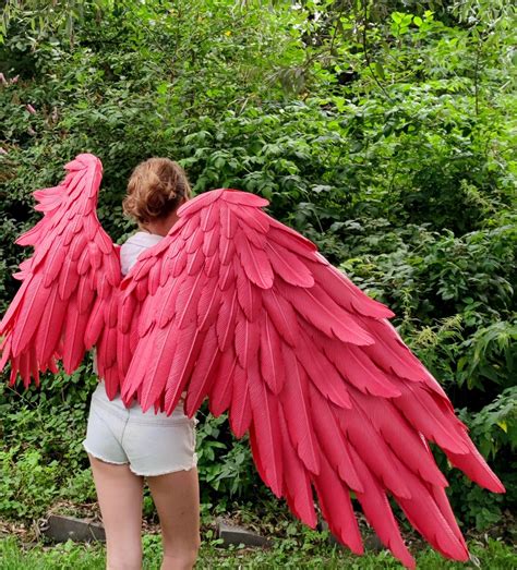 Large movable Red wings/Hawks from My Hero Academia Cosplay | Etsy