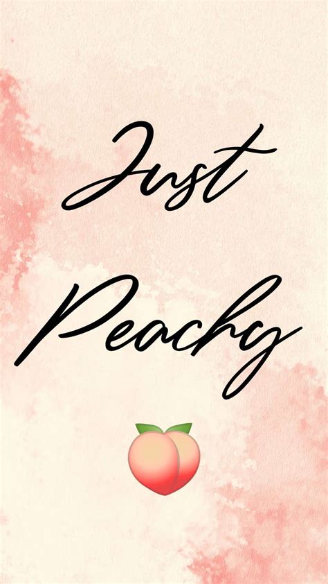 Just Peachy Wallpapers - Wallpaper Cave