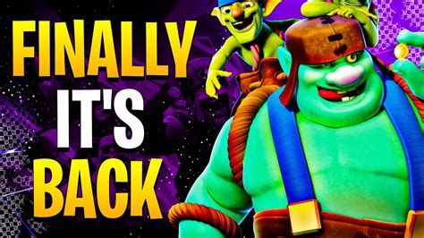 Goblin Giant is *FINALLY* Back in Clash Royale! - YouTube