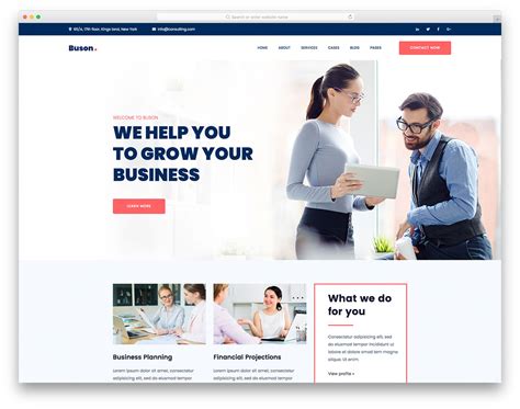 Small Business Website Templates Free – PARAHYENA