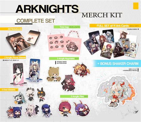 Arknights Merch Kit- Artist collaboration! : r/arknights