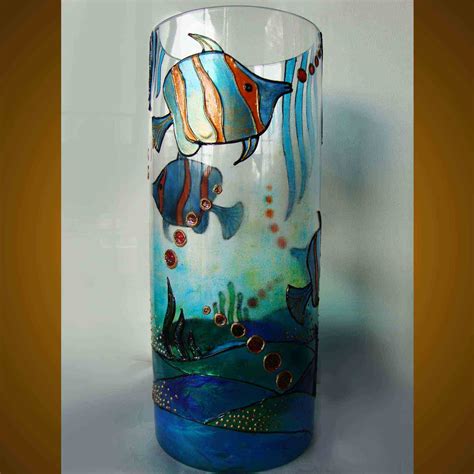 DIY Glass Painting Patterns Ideas