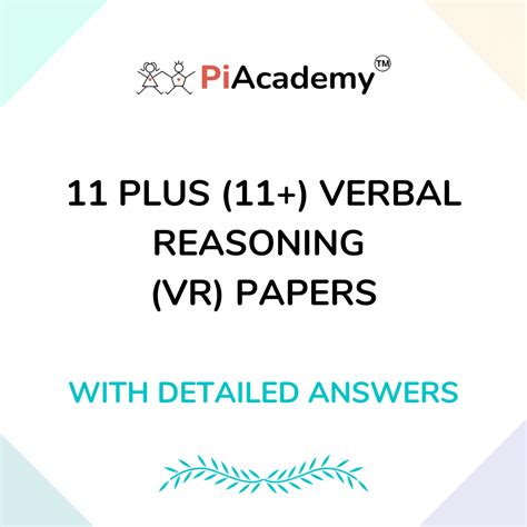 Free 11 Plus (11+) Verbal Reasoning Practice papers | 11+ VR Test Papers