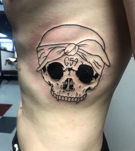 G59 skull done by mindy at SLC tattoo in UT. : r/tattoos