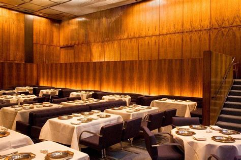 The Grill Room’s iconic French-walnut walls - The Four Seasons ...