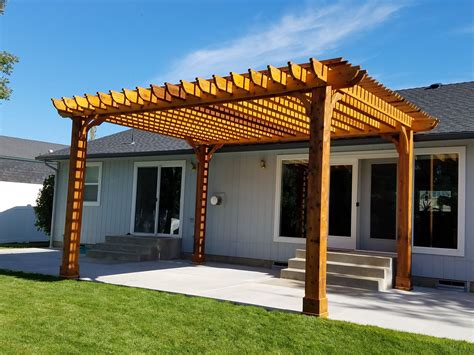 The Big Kahuna Solar Pergola Kit | Wood pergola, Outdoor pergola ...