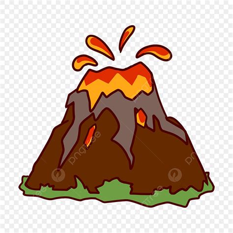 Volcano Eruption Clipart PNG Images, Volcano Clipart Volcano Clipart ...