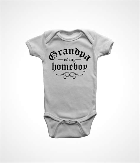 grandpa shirt baby boys infant funny gangster gift for babies i love ...