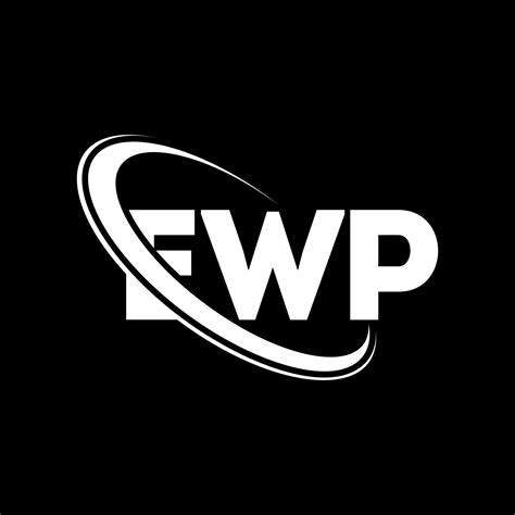 EWP logo. EWP letter. EWP letter logo design. Initials EWP logo linked ...