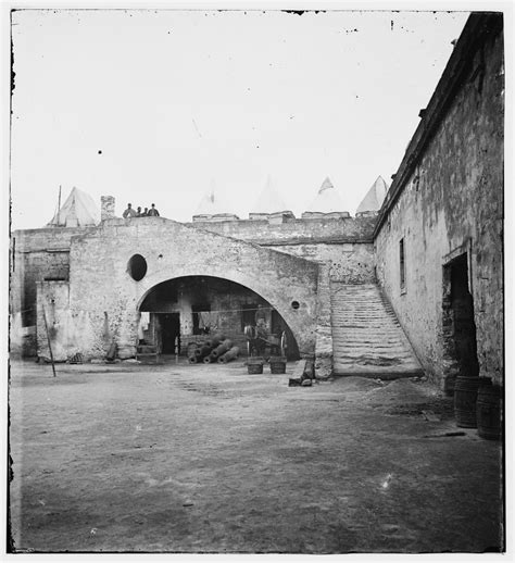 St. Augustine, Florida. Interior view of Fort Marion | Library of Congress