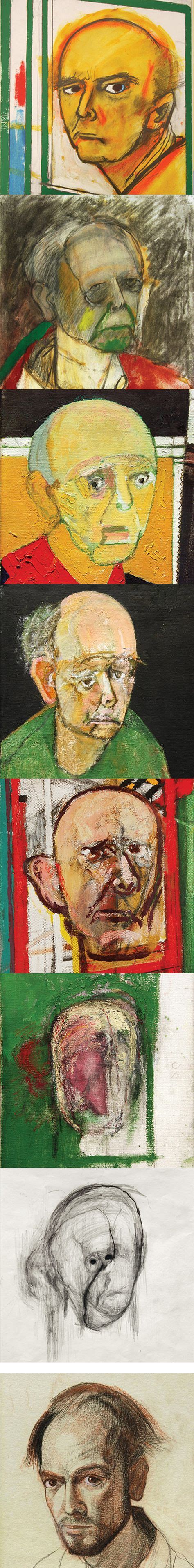 William Utermohlen's Self-Portraits Of His Decline From Alzheimer's ...