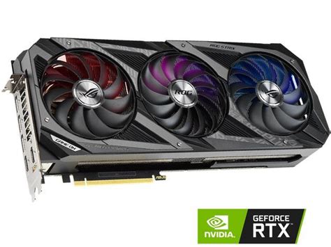 ASUS ROG Strix GeForce RTX 3080 V2 OC Edition 10GB GDDR6X PCI Express 4 ...