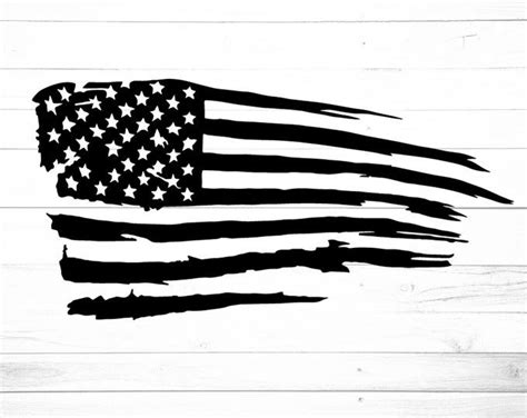 DIY American Flag 50 Stars Stencil Template for Painting on | Etsy ...