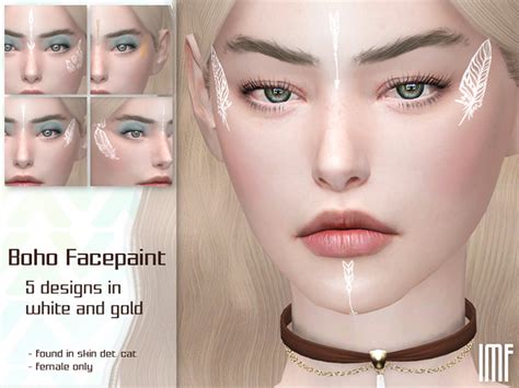 Sims 4 Face Paint CC (All Free To Download) – FandomSpot