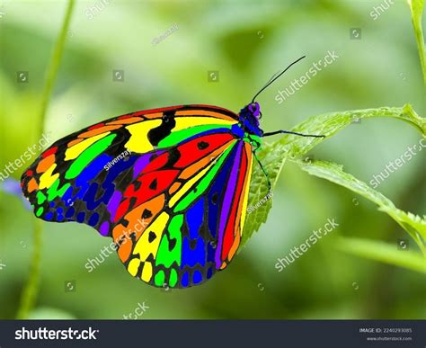 Rare Species Butterflies Most Beautiful Butterflies Stock Photo ...