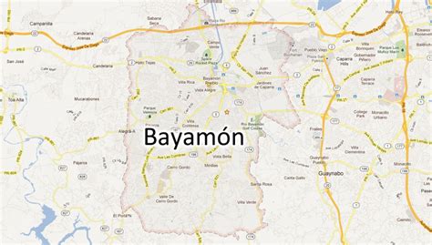 Mapa de Distribución en Bayamón - Promueve Tu Negocio