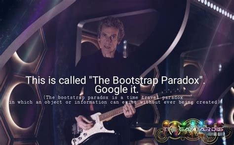 Bbc doctor who, Bootstrap paradox, 4th doctor