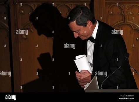 Mario Draghi speech Stock Photo - Alamy