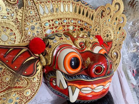 Barong Bali Mask Calonarang Balinese Mythology Balinese Wood - Etsy ...