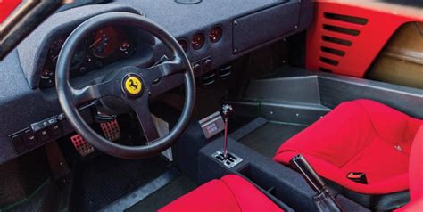 1989 ferrari f40 interior - TeamSpeed