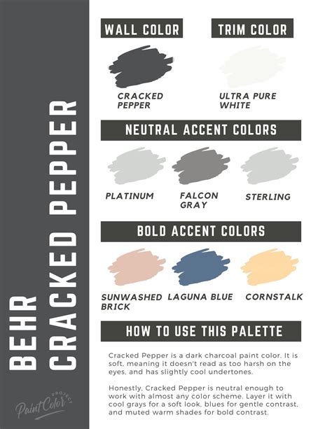 Behr Cracked Pepper: a complete color review - The Paint Color Project