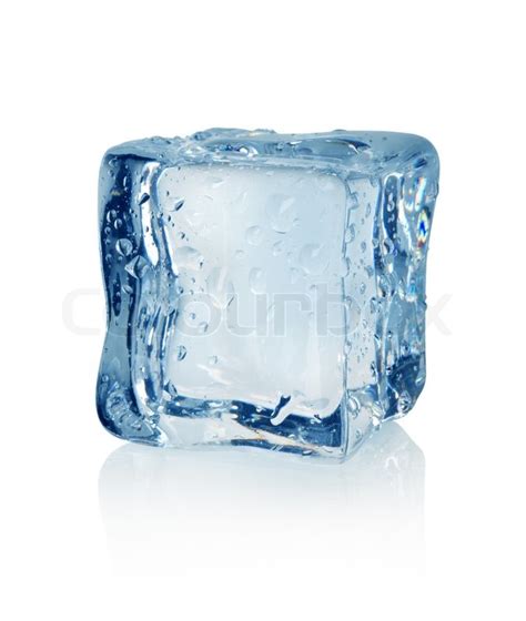 Ice cube | Stock image | Colourbox