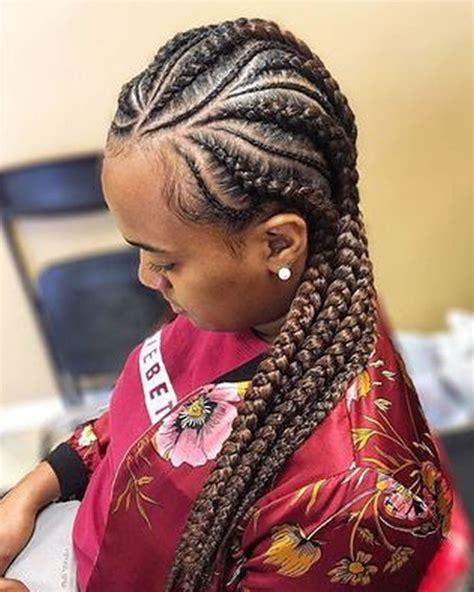 Cornrow hairstyles for black women natural hair 2018-2019 – HAIRSTYLES