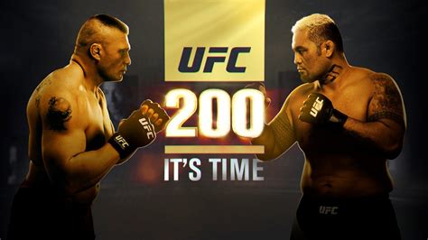 UFC 200: Brock Lesnar vs Mark Hunt Fight Highlights