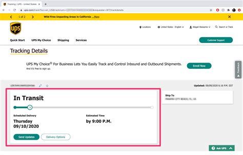 Ups Tracking Number