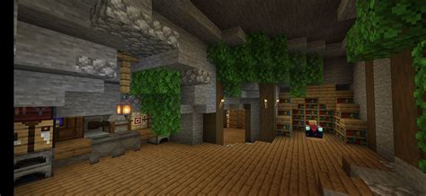 Minecraft Cave base | Minecraft interior design, Minecraft house ...