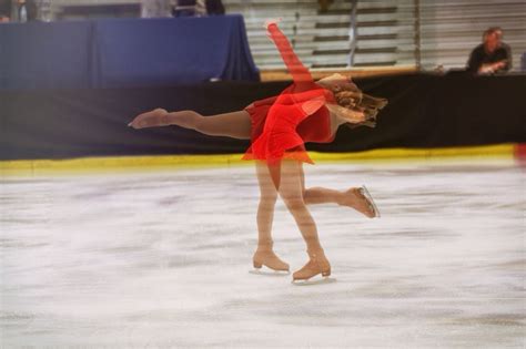 Figure skating combination spin: two positions in the same spin ...