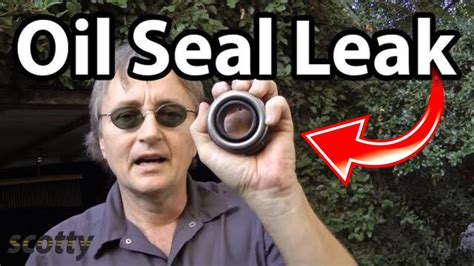 How to Fix a Oil Seal Leak in Your Car - YouTube