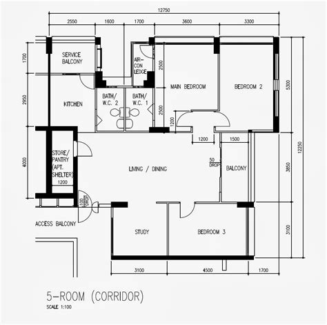 HDB floor plans rare layouts - The world of Teoalida